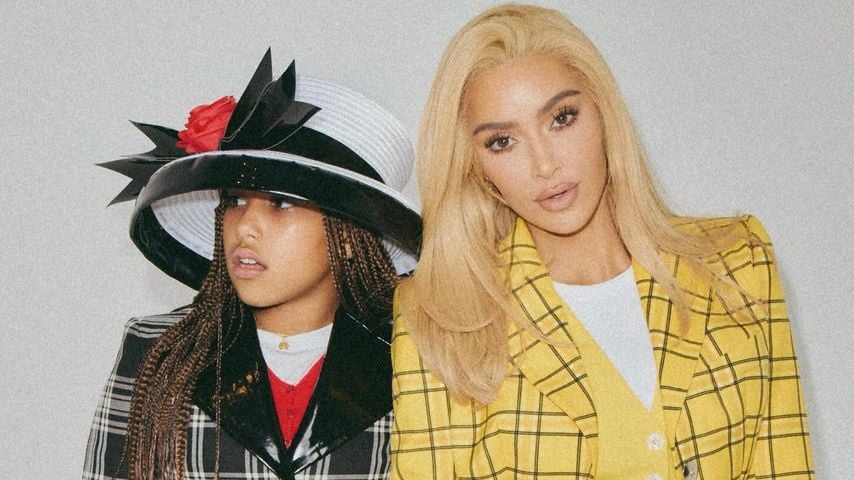 North West und Kim Kardashian als"Clueless"-Charaktere, Halloween 2023