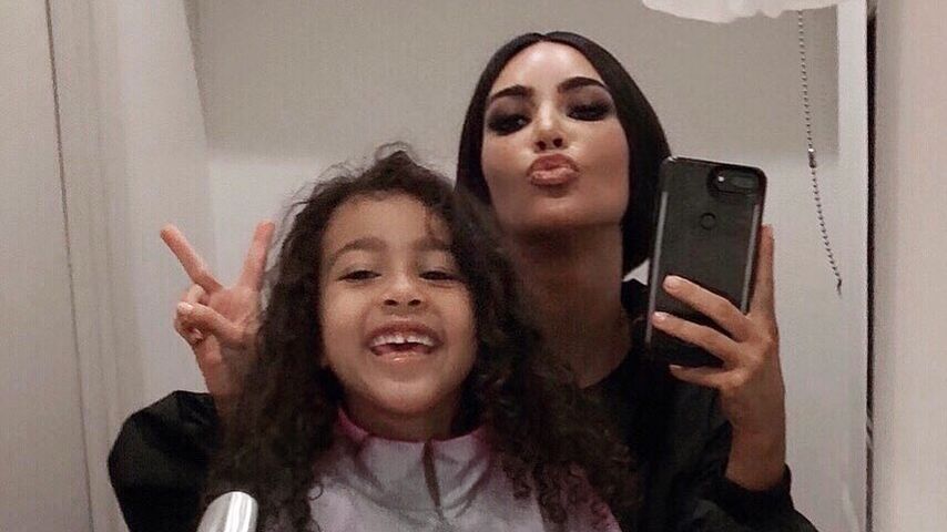 North West und Mama Kim Kardashian