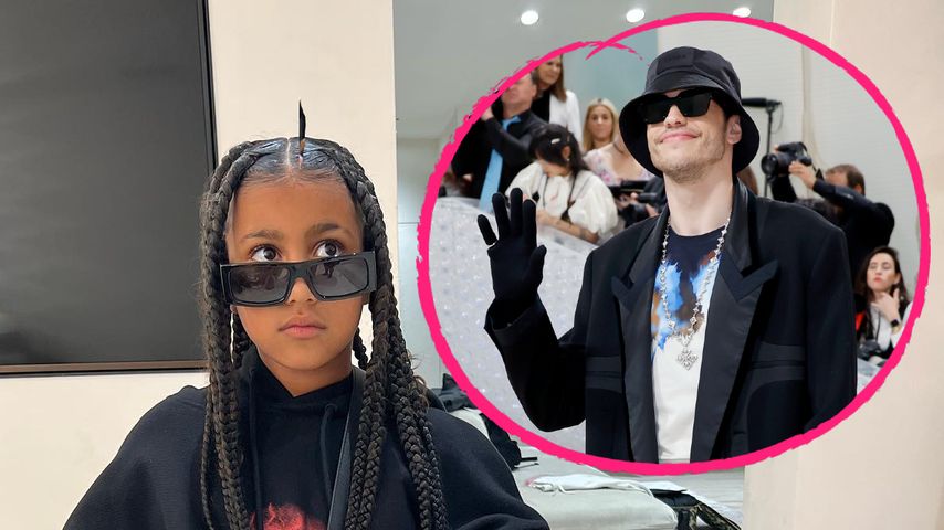 So frech kritisiert North West den Look von Pete Davidson!