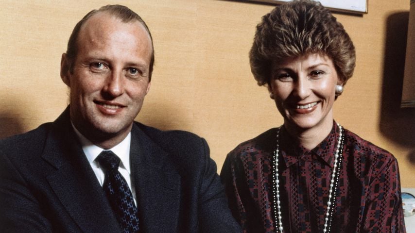 König Harald und seine Sonja: Fast wäre ihre Ehe zerbrochen