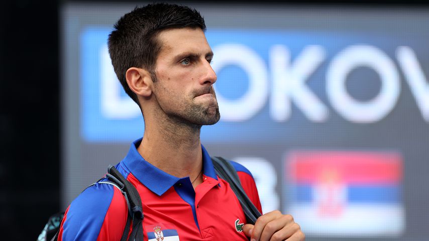 Novak Djokovic bei den Olympischen Spielen im Juli 2021