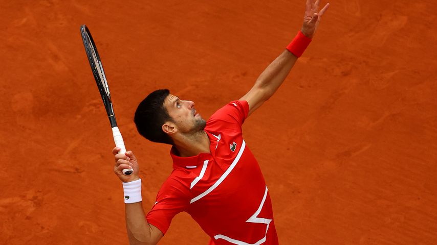 Novak Djokovic bei den French Open 2020