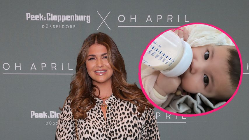 "Kleines Mandel-Auge": Novalanalove teilt Foto ihres Baby