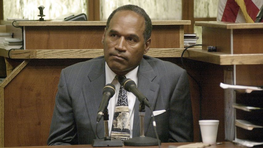 Ex-NFL-Star O.J. Simpson im Oktober 2001 vor Gericht