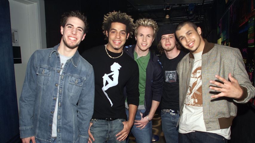 O-Town (Dan Miller, Trevor Penick, Ashley Parker Angel, Jacob Underwood und Erik-Michael Estrada)