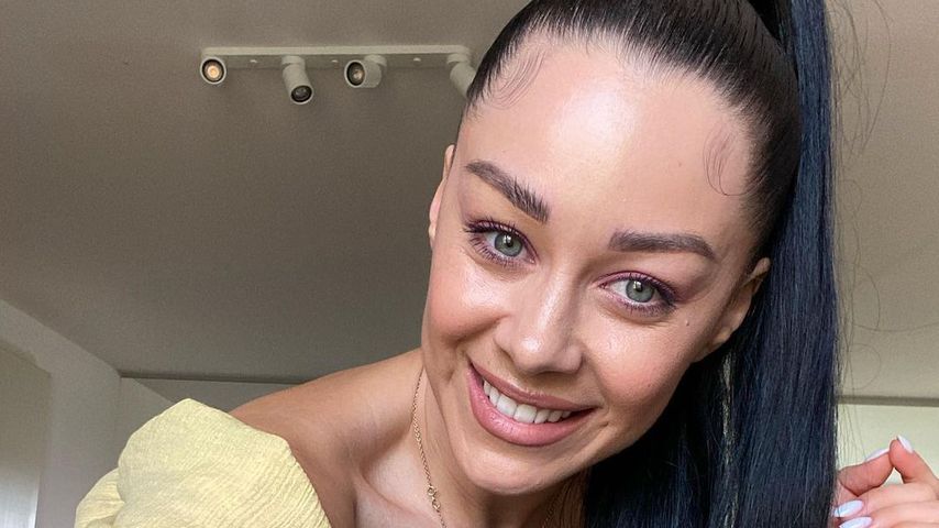 In Schwangerschaft: Oana Nechiti hat schon "gut zugelegt"