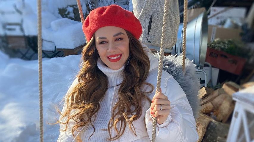 Oana Nechiti genießt ihre Schwangerschaft in vollen Zügen