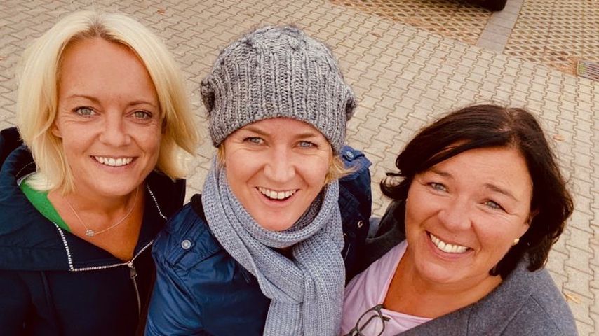 Obi, Andrea Plewig und Vera Int-Veen im Oktober 2019