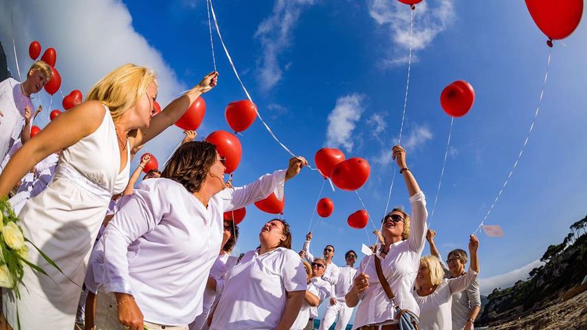 Obi und Vera Int-Veen an ihrem Hochzeitstag im Mai 2016 auf Mallorca