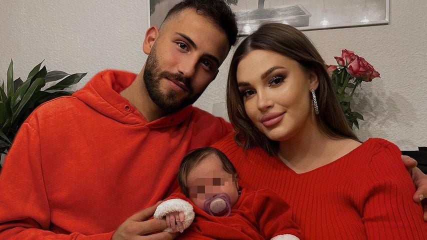 Influencerin Deniske Mski (r.) mit ihrer Familie