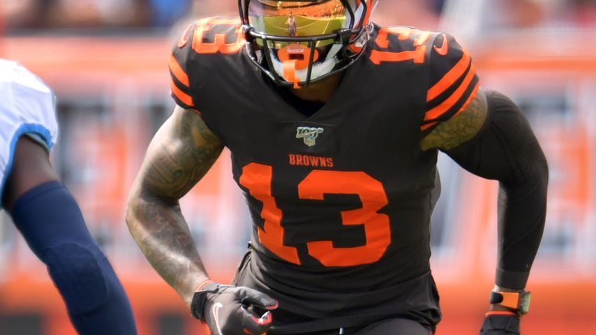 Odell Beckham Jr. bei einem Spiel der Cleveland Browns
