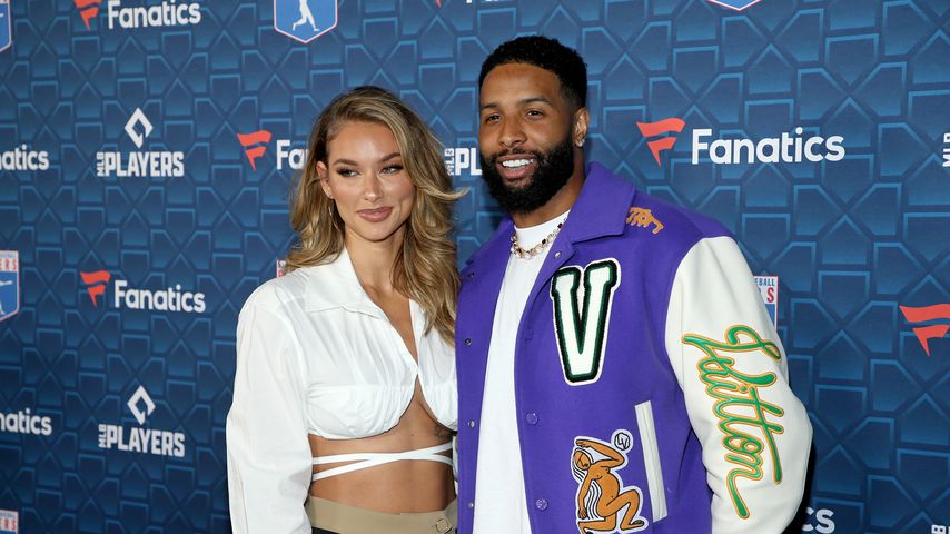 Lauren Wood und Odell Beckham Jr. im Juli 2022