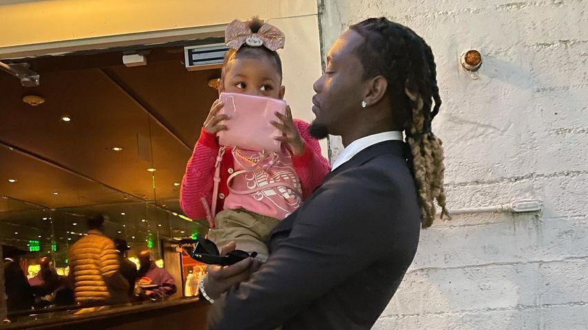 Offset mit seiner Tochter Kulture