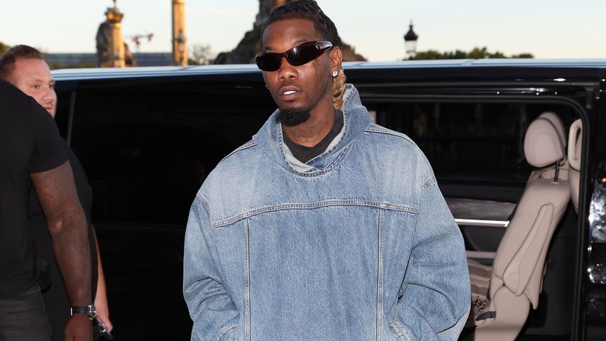 Rapper Offset bei der Pariser Fashion Week im Juli 2022