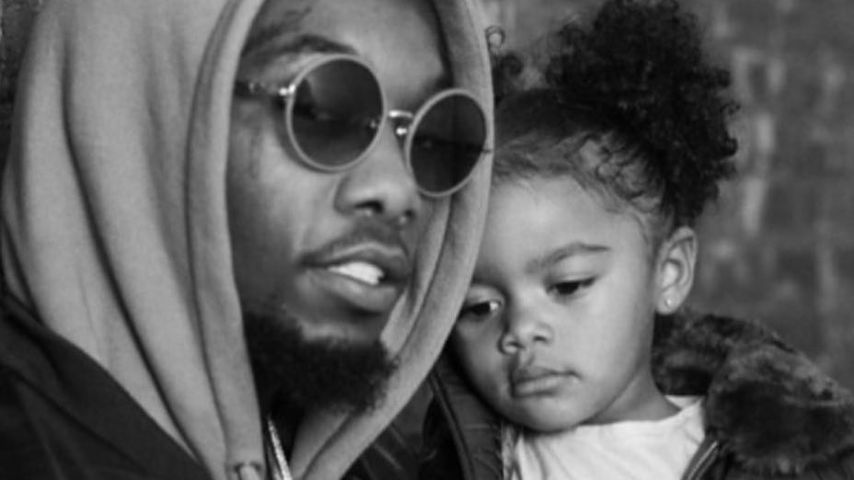 Offset mit seiner Tochter Kalea