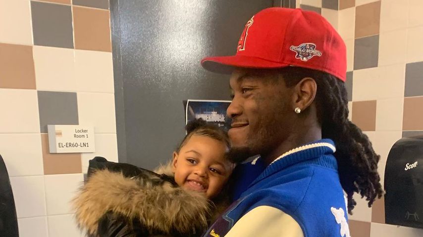 Rapper Offset mit seiner Tochter Kulture Kiari Cephus
