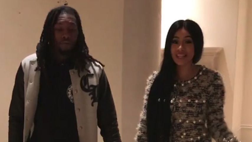 Offset und Cardi B in ihrem neuen Eigenheim, Dezember 2019
