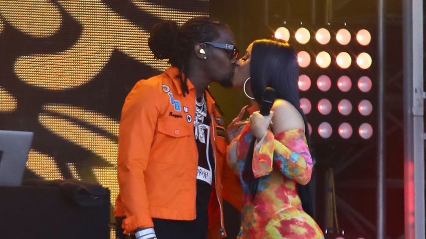 Offset und Cardi B bei der Show von Jimmy Kimmel