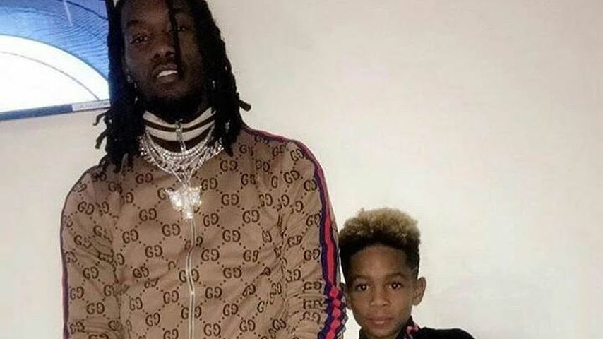 Offset und sein Sohn Jordan
