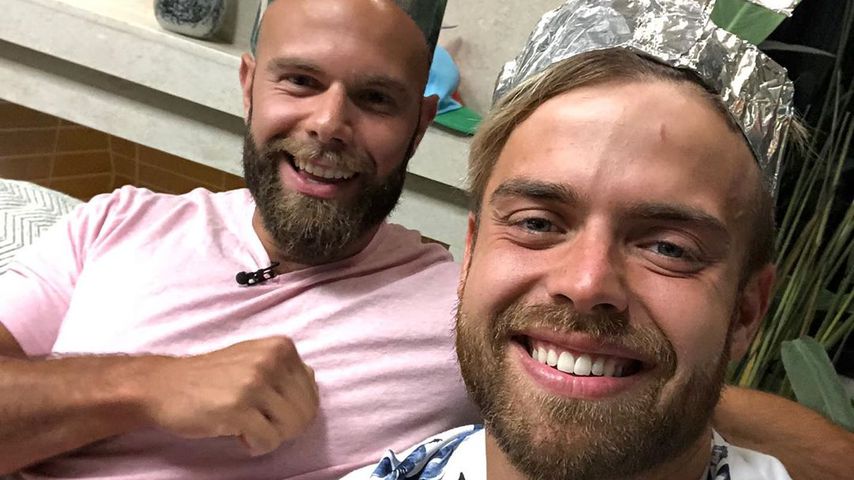 Oggy Batar zusammen mit seinem Kumpel Andreas Ongemach