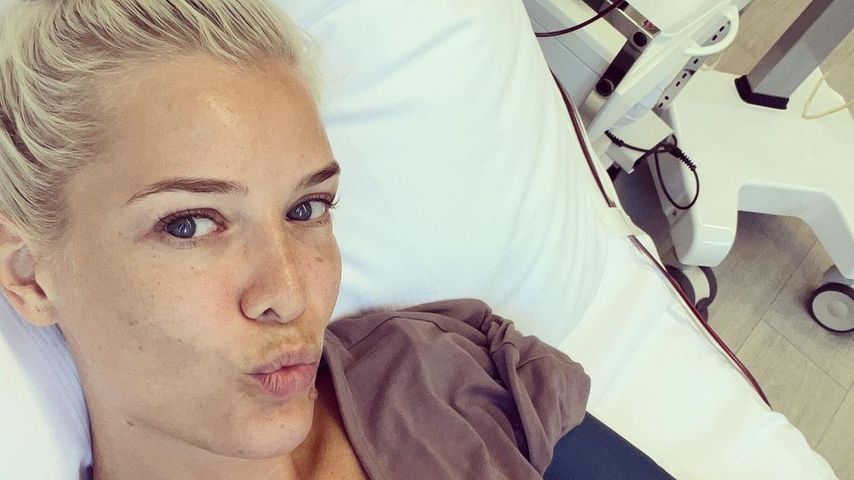 Oksana Kolenitchenko während ihrer Behandlung im Juli 2022