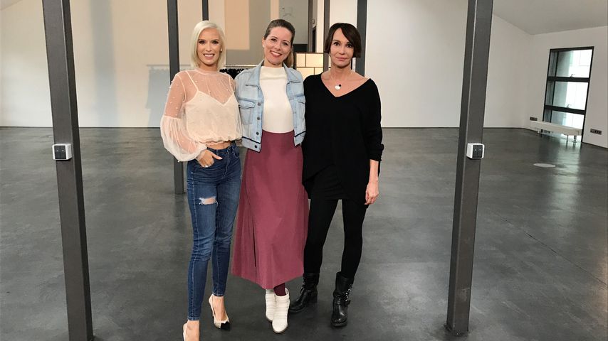 Oksana Kolenitchenko, Miriam Lange und Anouschka Renzi bei "Promi Shopping Queen"