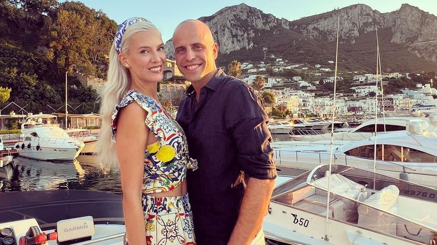 Oksana und Daniel Kolenitchenko im Juli 2022