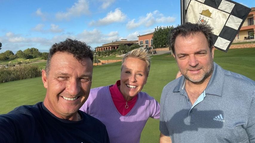 Olaf Moehle mit Sonja Zietlow und Martin Rütter, Dezember 2022