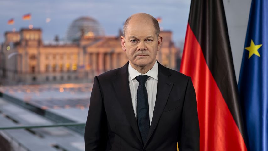 Olaf Scholz, Februar 2022