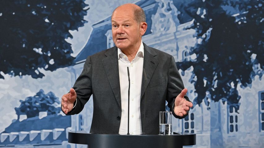 Olaf Scholz im August 2023