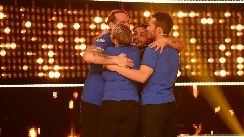 Ole, Sonja, Luca und Gianluca im "The Biggest Loser"-Finale