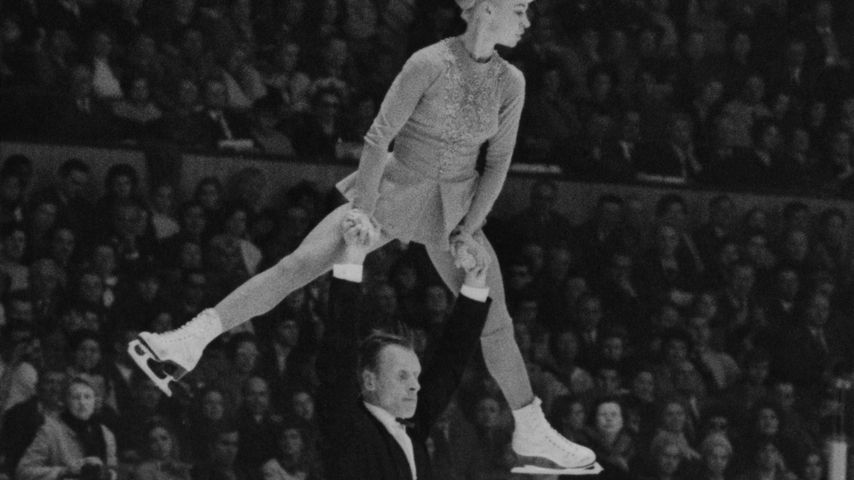 Oleg Protopopov und seine Frau Ljudmila