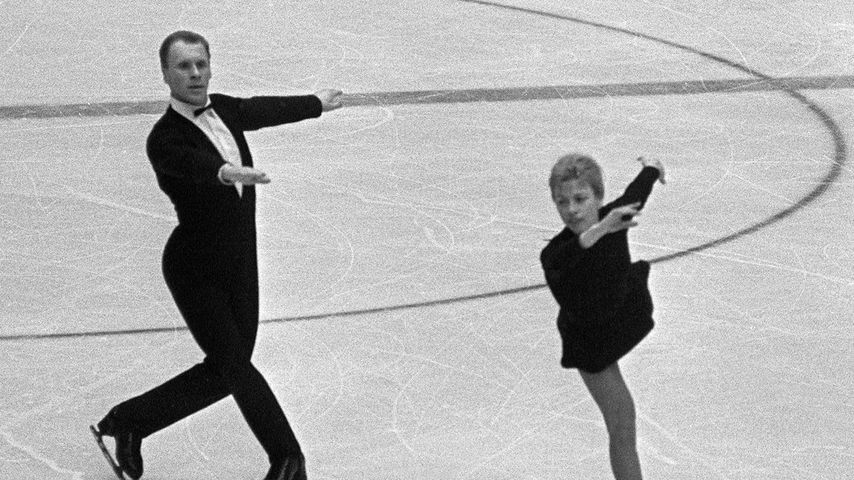 Oleg Protopopov und seine Frau Ljudmila , 1964