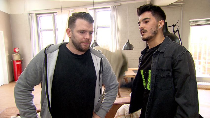 Patrick Beinlich und Joao Zorzetti bei "Köln 50667"