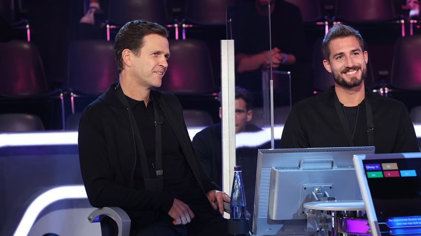 Oliver Bierhoff und Kevin Trapp bei "Wer wird Millionär?"