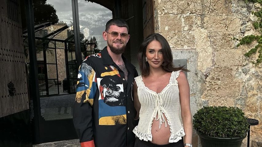 Oliver Burke und Megan McKenna im Juni 2024