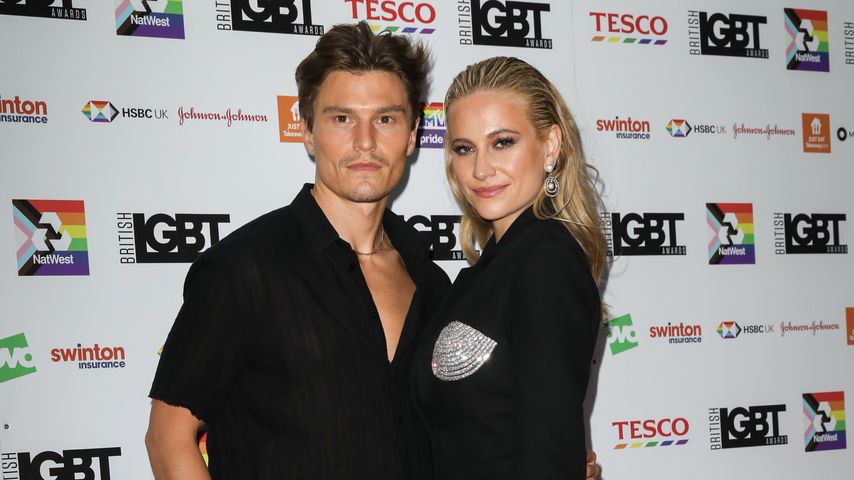 Oliver Cheshire mit seiner Verlobten Pixie Lott
