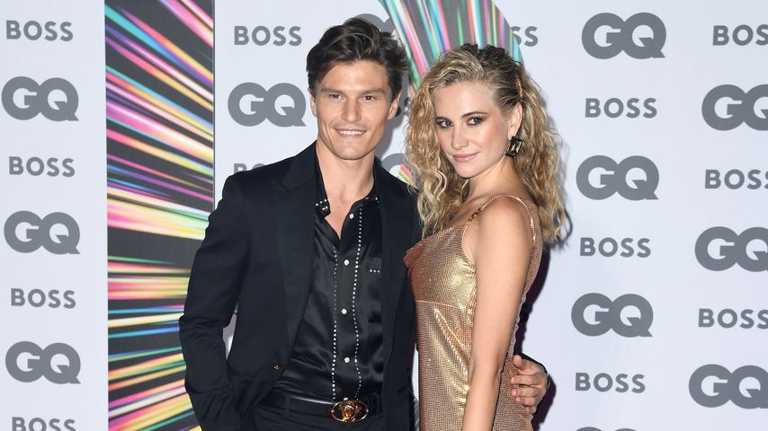 Oliver Cheshire und Pixie Lott im September 2021