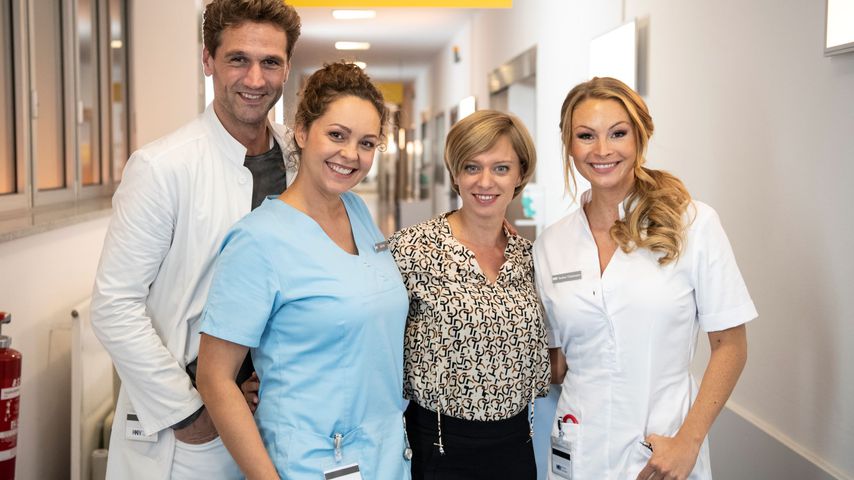 Oliver Franck, Ines Kurenbach, Juliette Greco und Jana Schölermann