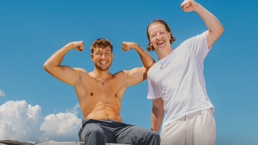 Oliver Ginkel und Paul Aubster, Teilnehmer von "Forsthaus Rampensau"