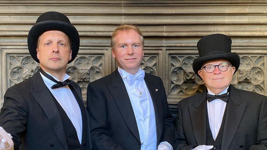 Oliver Pocher, Grant Harrold und Gerd Pocher, August 2022