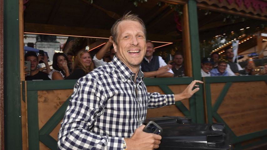 Oliver Pocher beim Almauftrieb in der Käfer Wiesn Schänke auf dem Oktoberfest 2026