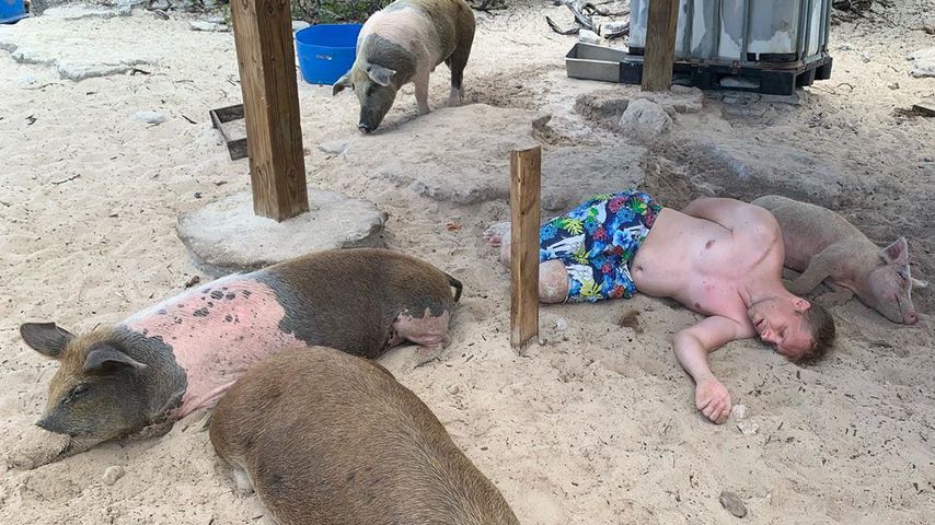 Oliver Pocher auf den Bahamas