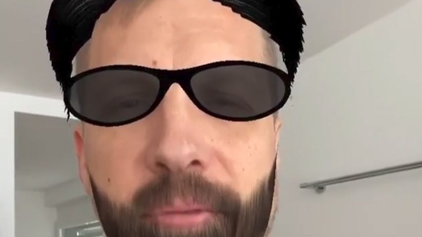 Oliver Pocher mit Michael-Wendler-Filter