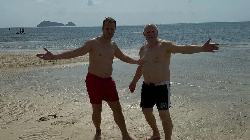 Oliver Pocher mit seinem Vater Gerhard