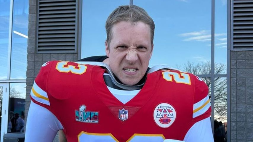 Oliver Pocher beim Super Bowl 2023