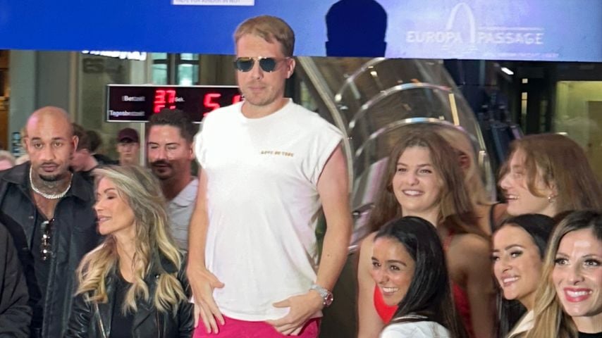 Oliver Pocher beim Promi-Rutsch-Battle, Oktober 2023