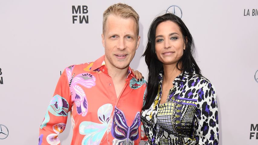 Oliver und Amira Pocher bei der Berlin Fashion Week