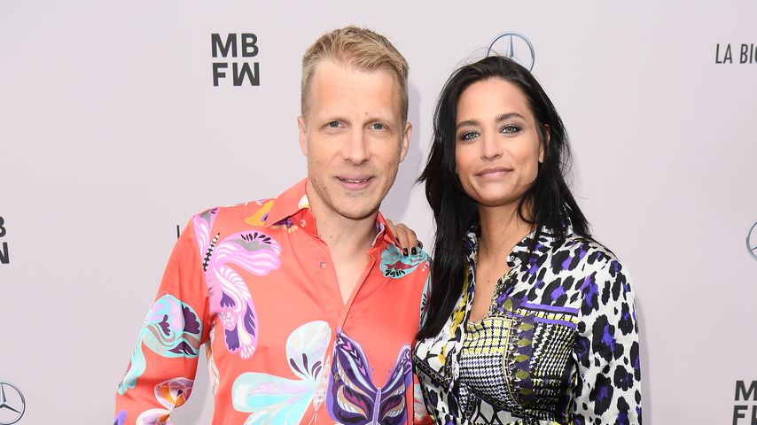 Oliver und Amira Pocher bei der Berlin Fashion Week