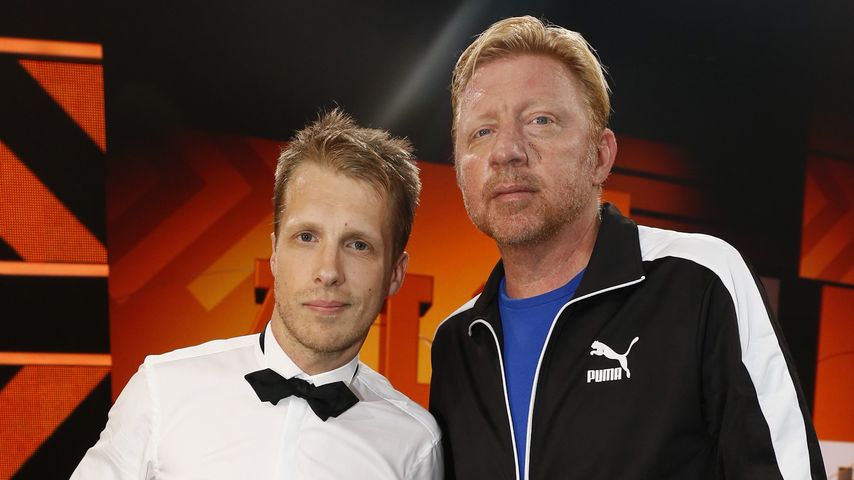 Oliver Pocher muss über die Anzeige von Boris Becker lachen